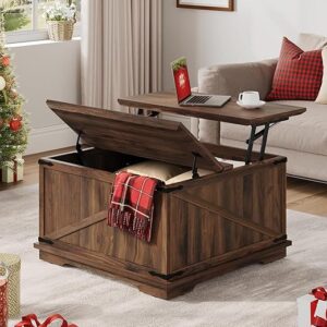 YITAHOME Farmhouse Lift Top Coffee Table