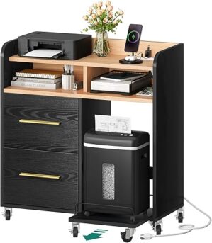 YITAHOME File Cabinet With Charging Station