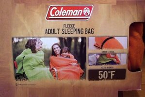 Coleman Fleece Sleeping Bag for Adults