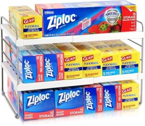 JUPELI Foil And Plastic Wrap Organizer, Expandable