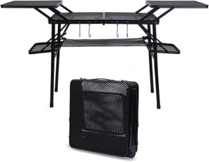 Nice C Folding Lightweight Camping Table With Mesh