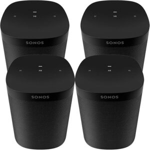 Sonos Four Room Set One SL Speaker - Black