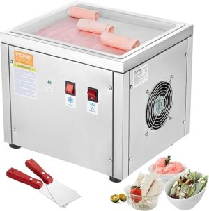 VEVOR Fried Ice Cream Roll Machine, 11" x 9.5