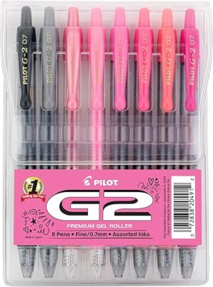 Pilot G2 Premium Gel Roller Pens, Optimism Colors