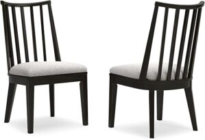 Signature Design by Ashley Galliden Urban Upholstered Armless Dining Chair