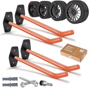 SunVFaFa Garage Hooks Heavy Duty Wall Mount