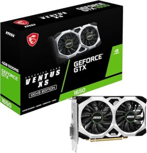 MSI GeForce GTX 1650 D6 Ventus XS OCV3 Graphics Card