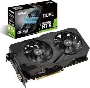 Nvidia GeForce RTX 2060 6G GDDR6 Graphics Card (DUAL-RTX2060-O6G-EVO)