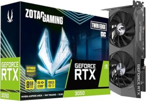 ZOTAC GeForce RTX 3050 Twin Edge OC Graphics Card