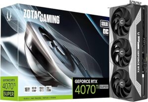 ZOTAC GeForce RTX 4070 Ti Super Solid OC ZT-D40730RC-10P