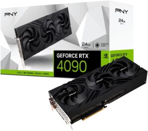 PNY GeForce RTXâ„¢ 4090 24GB Triple Fan Graphics Card