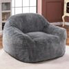 Homguava Giant Bean Bag Chair With Armrests
