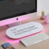 TSJ OFFICE Glass Desktop Whiteboard – 17 X 7 Inches