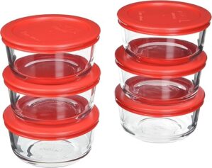 Pyrex Glass Food Storage Set With Lids