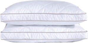 puredown Goose Feather Down Pillow Set, King