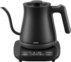 COMFEE' Gooseneck Electric Kettle With Temperature Control