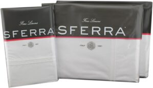 Sferra Grande Hotel Sheets - Full, White