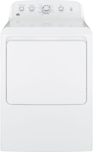 GE GTD42EASJWW, White Dryer