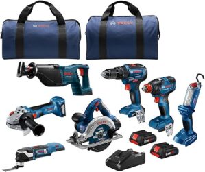 Bosch GXL18V-701B25 18V 7-Tool Combo Kit