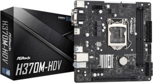 ASRock H370M-HDV LGA1151 Micro ATX Motherboard