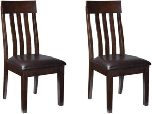 Signature Design by Ashley Haddigan Faux Leather Dining Chair, 2 Count