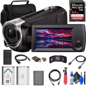 Sony HDR-CX405 HD Handycam + Accessories Bundle