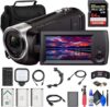 Amazon Renewed HDR-CX405 HD Handycam Bundle