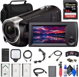 Sony HDR-CX405 HD Handycam Bundle
