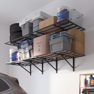 FLEXIMOUNTS Heavy Duty Garage Storage Shelving, 2-Pack