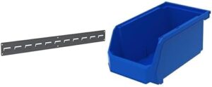 Akro-Mils Heavy Duty Wall Mount Storage Rail, 32-Inch, Grey