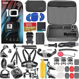 GoPro HERO10 Black 5.3K HD Action Camera Bundle