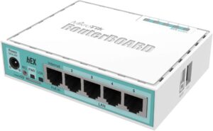 MikroTik hEX RB750Gr3 5-Port Gigabit Router