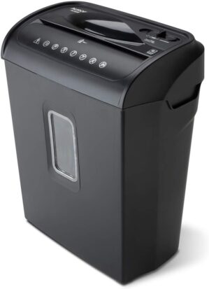 Aurora High-Security 6-Sheet Micro-Cut Shredder