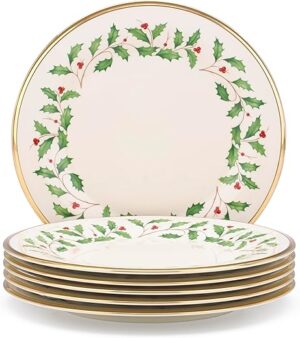 Lenox Holiday Dinner Plate Set 835217