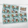 United States Postal Service Holiday Elves Postage Stamps Booklet
