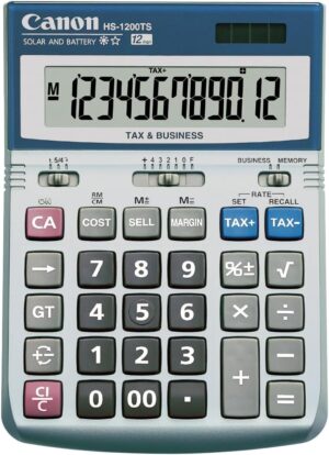 Canon HS-1200TS Business Calculator, Black