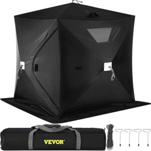 VEVOR Ice Fishing Shelter Tent, 2-3 Person