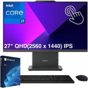 Lenovo IdeaCentre All-In-One Computer, 27" QHD Display