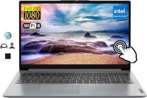 Lenovo Ideapad 15.6" Touchscreen Laptop, Intel i3