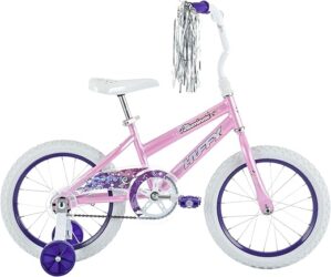 Huffy Illuminate Girls Bike With Training Wheels