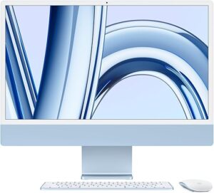 Apple iMac 24-Inch M3 Chip (QWERTY) Blue