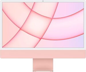 Apple iMac With M1 Chip, 24-Inch, Pink