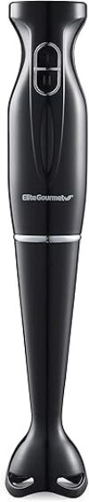 Elite Gourmet Immersion Hand Blender 300 Watts 2 Speed
