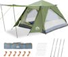 Night Cat Instant Cabin Tent With Rainfly, Waterproof