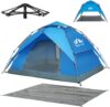 Night Cat Instant Popup Tent 2-3 Persons Waterproof