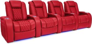 Seatcraft Italian Leather Home Theater Seating