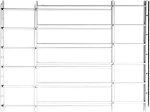 Knape & Vogt John Sterling 6-Bar Window Guard, 1136