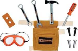 BLACK+DECKER Jr. Tool Belt Set With 11 Tools