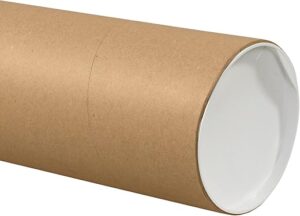 3M Jumbo Mailing Tubes, 6" x 24", Kraft