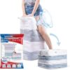 TAILI Jumbo Vacuum Storage Bags, 6 Pack